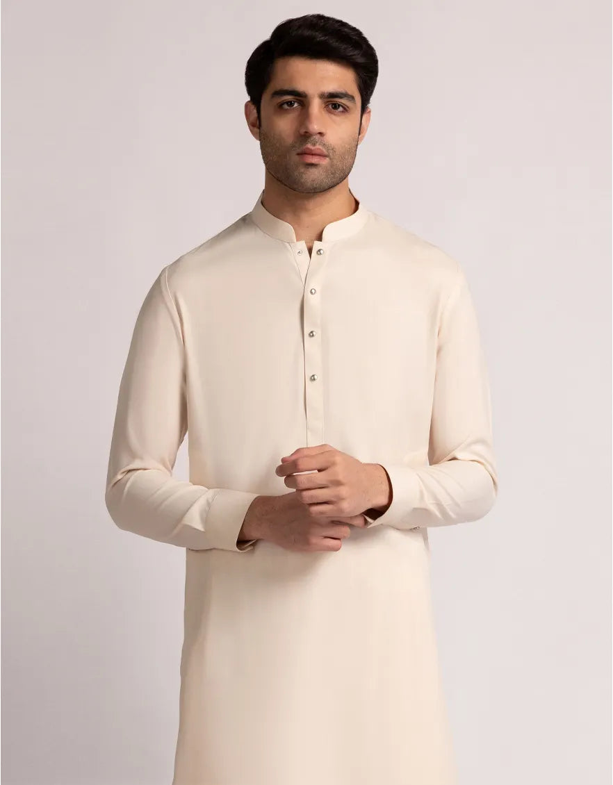 WHITE CASUAL KAMEEZ SHALWA
